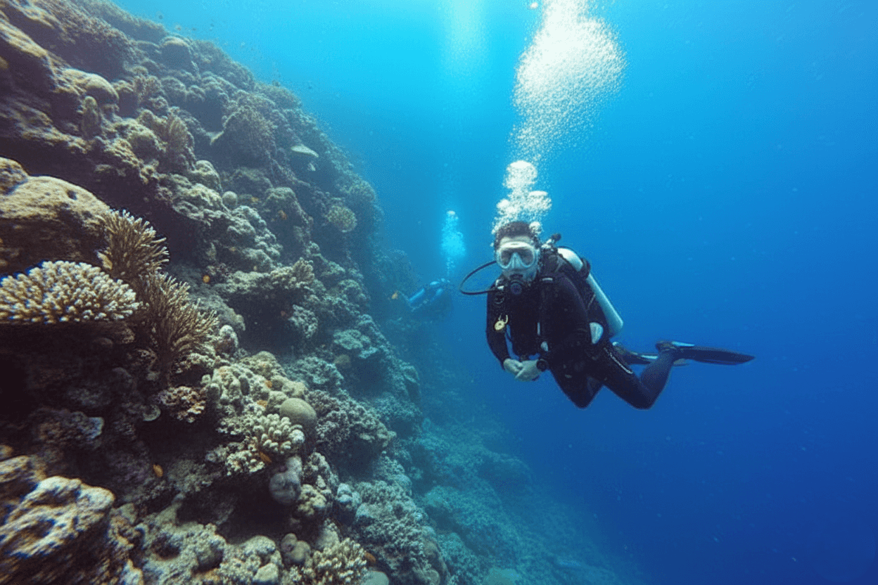 Pelagic life at Fundive Hon Bac